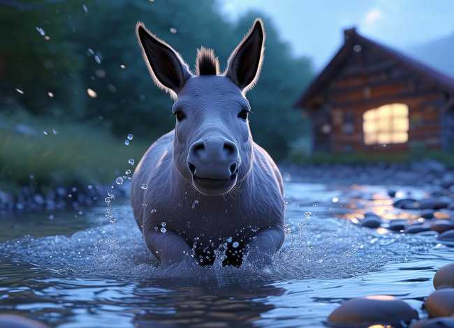 驴子过河 睡前故事（驴子过河 睡前故事免费听）