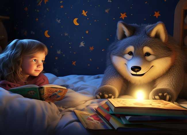 儿童睡前故事在线听狼外婆 - 睡前故事狼外婆的故事