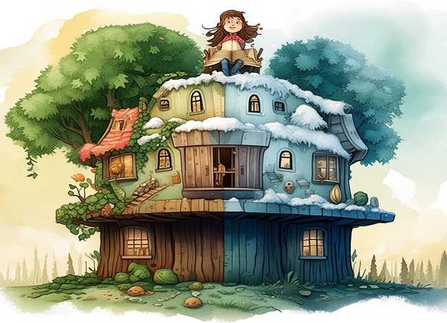 矛盾体现物的儿童故事 - 举例说明矛盾体现物在故事中的作用