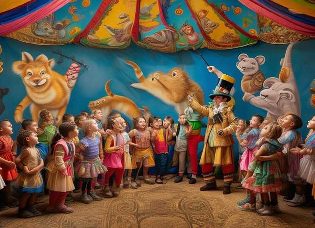 马戏团故事简介儿童 - 马戏团幼儿故事