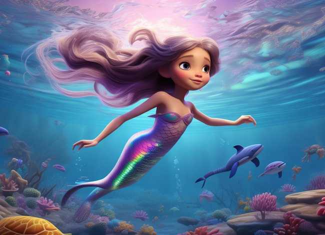 宝宝睡前故事美人鱼的故事（少儿睡前故事美人鱼的故事）