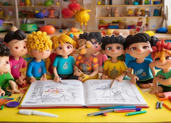 连环画幼儿园故事、幼儿园故事连环画怎么画