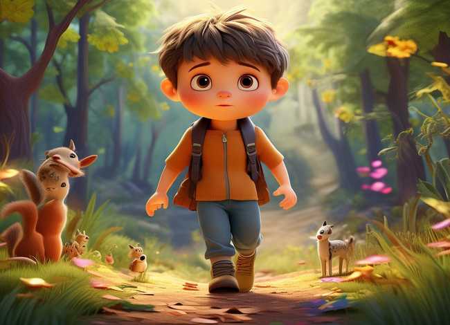 幼儿走失的绘本故事，幼儿走失的绘本故事图片