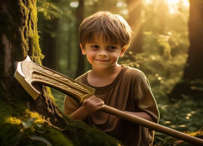 金斧子 童话（金斧子童话读后感）