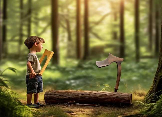 金斧子的故事告诉我们什么道理 - 金斧子的故事告诉我们什么道理(图画) 金斧子的故事告诉我们什么道理 - 金斧子的故事告诉我们什么道理(图画)