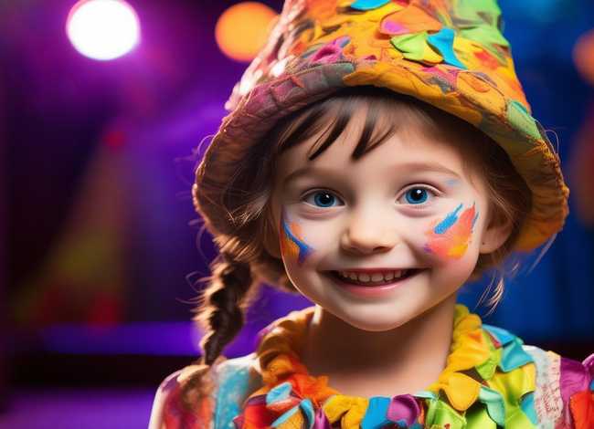 儿童故事演讲妆容、幼儿讲故事比赛妆容