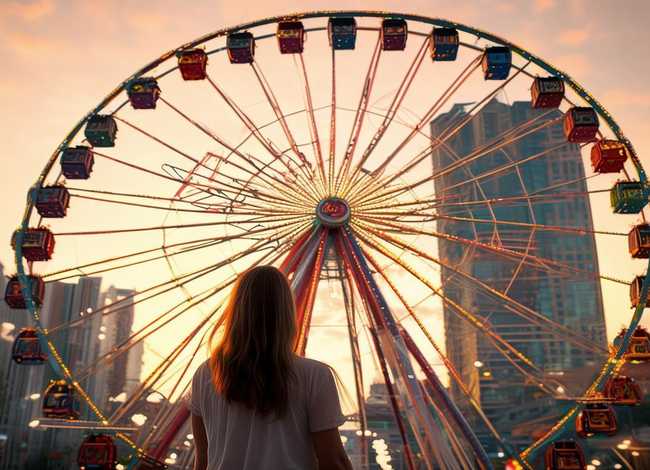 摩天轮小故事 - 摩天轮的小故事