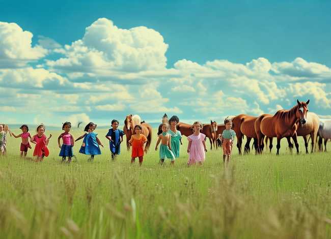 儿童歌曲草原故事完整版（草原故事 歌曲）