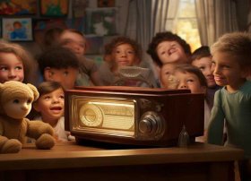 收音机儿童故事大全，收音机的幼儿故事