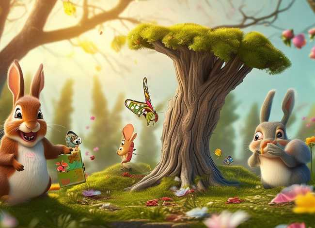 关于春天的幽默童话故事；关于春天的笑话幽默