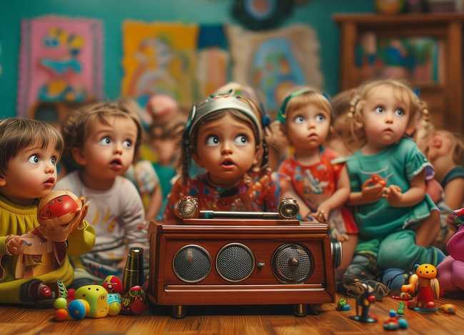 3-6岁儿童故事收音机、收音机的幼儿故事