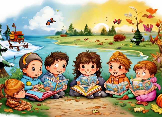 儿童四季故事课外阅读；课外阅读四季儿歌