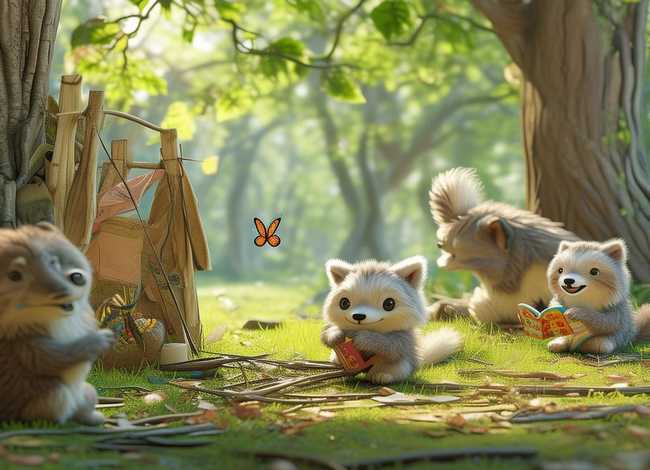 有关狼的儿童故事 - 有关狼的幼儿故事