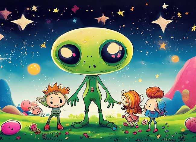 关于外星人的故事儿童版（关于外星星人的故事）
