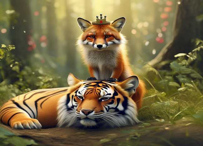 儿童狐假虎威故事配乐 - 狐假虎威故事配什么音乐