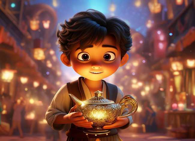 阿拉丁神灯绘本故事 - 阿拉丁神灯绘本故事教案 阿拉丁神灯绘本故事 - 阿拉丁神灯绘本故事教案