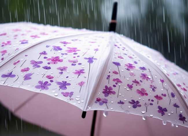 纸雨伞画画,纸雨伞怎么画简单的图案 纸雨伞画画,纸雨伞怎么画简单的图案