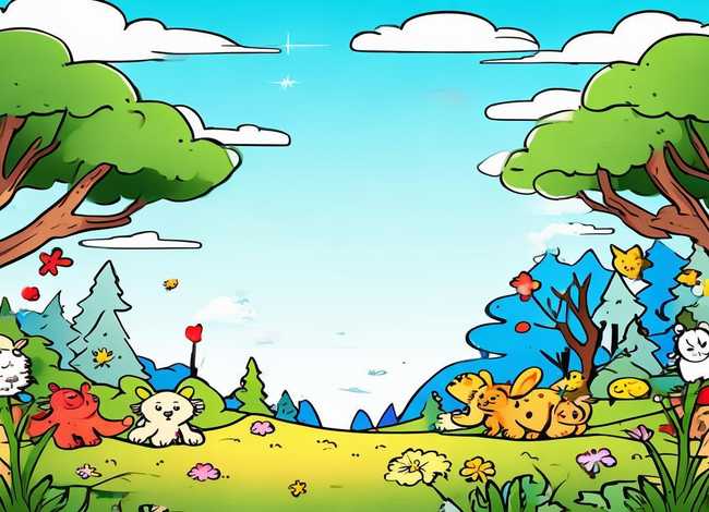 可以打印的儿童故事绘本，可打印的故事填色绘本简单