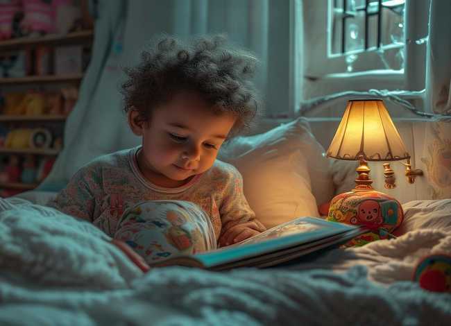 床头灯儿童英文短剧（床头灯英文读物）