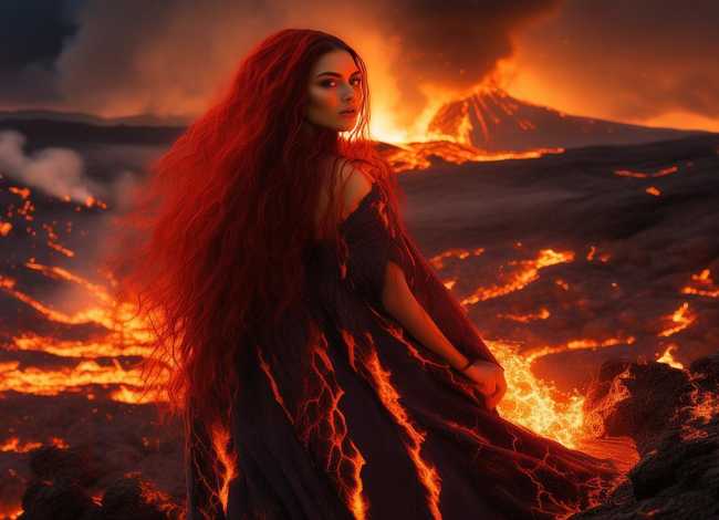 火山的女儿故事选项、播放火山的故事