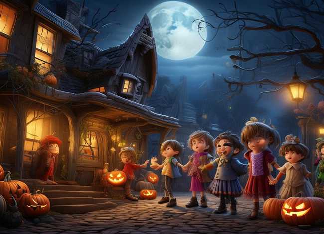 万圣节的儿童故事；万圣节的传说故事幼儿