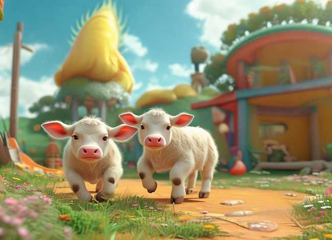 儿童故事小牛、小牛的故事幼儿园故事