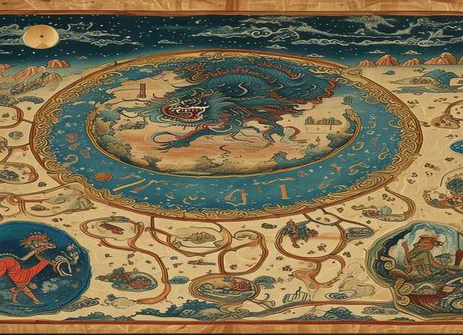 古代神话故事思维导图；中国古代神话故事思维导图