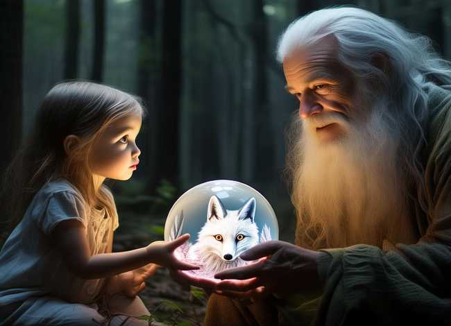 白狐的传说儿童故事；白狐的故事传说简概