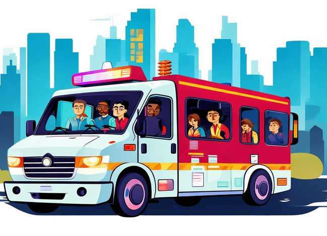 救护车的故事绘本 救护车的故事绘本图片