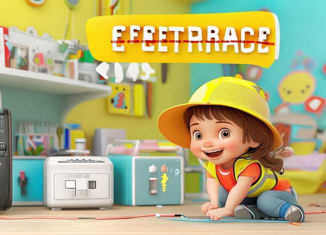 儿童用电安全图片（儿童用电安全图片大全）