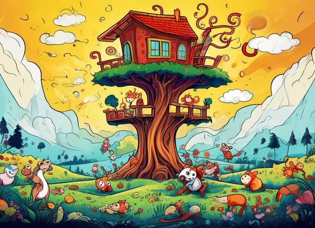 儿童图画故事素材图片 儿童图画绘本图片