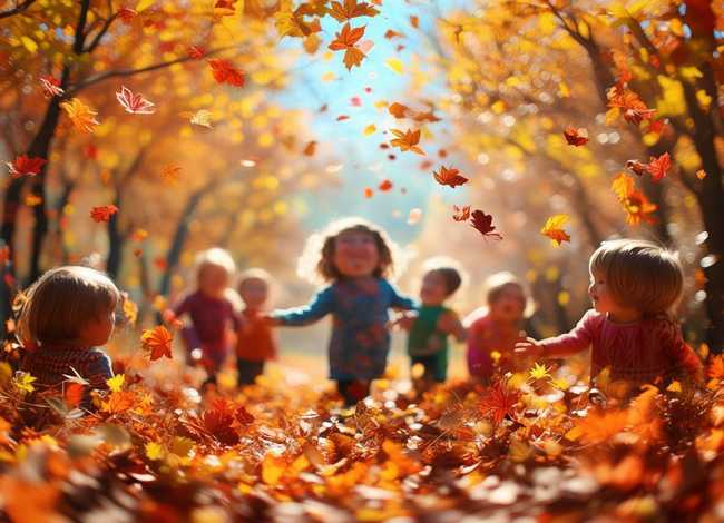 儿童绘本故事落叶跳舞 绘本故事 落叶跳舞