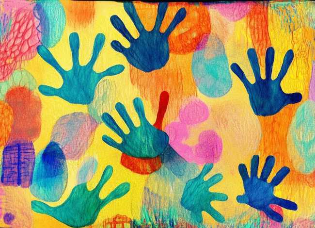 手掌绘本 - 手掌印绘本