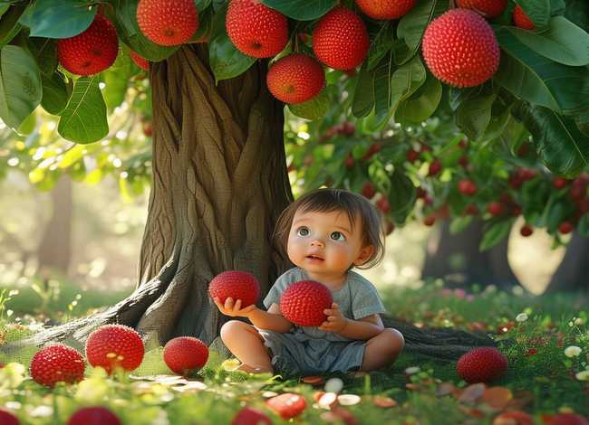 荔枝的绘本故事、关于荔枝的绘本故事 荔枝的绘本故事、关于荔枝的绘本故事