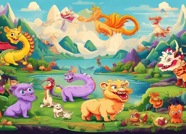 十二生肖故事绘本ppt 十二生肖故事绘本pdf