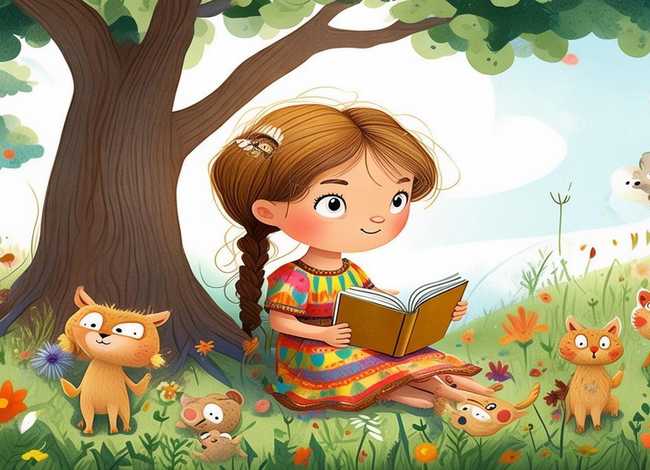 儿童故事画简单图片，儿童故事画图片6幅简单
