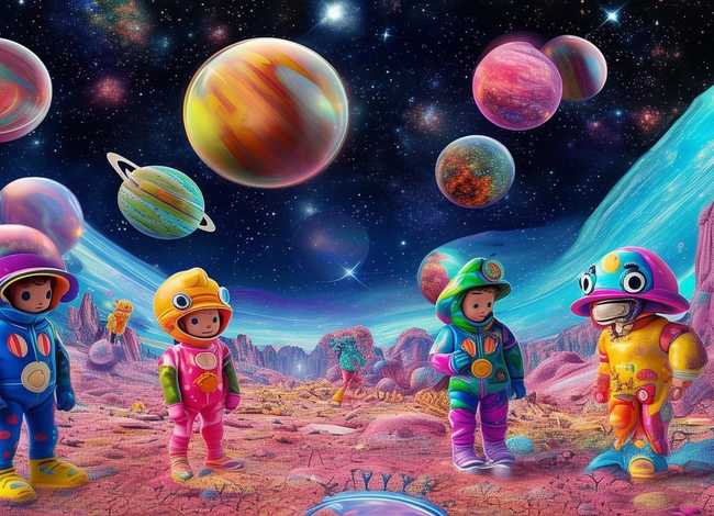 宇宙星球的儿童故事、关于宇宙星球的故事