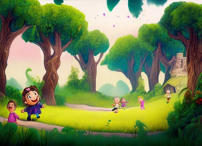 森林re儿童剧，儿童剧森林背景图