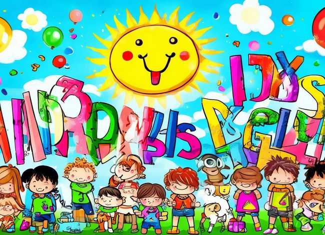 儿童六一节的英语手抄报 儿童六一节的英语手抄报内容