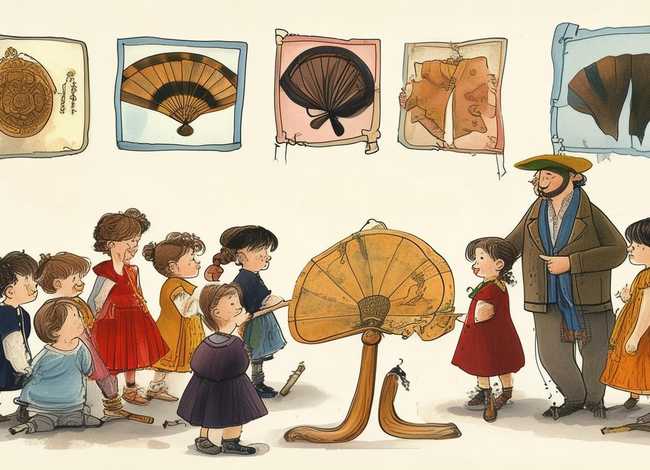 扇子的历史故事儿童版；关于扇子的历史故事