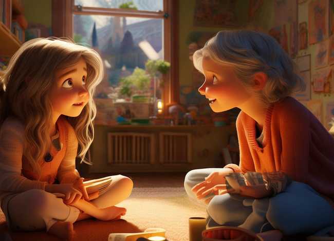 儿童故事七岁听的女孩（七岁小女孩听的故事有哪些）