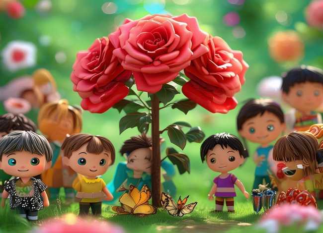 谁最美故事幼儿故事串词 - 幼儿故事谁最美教案