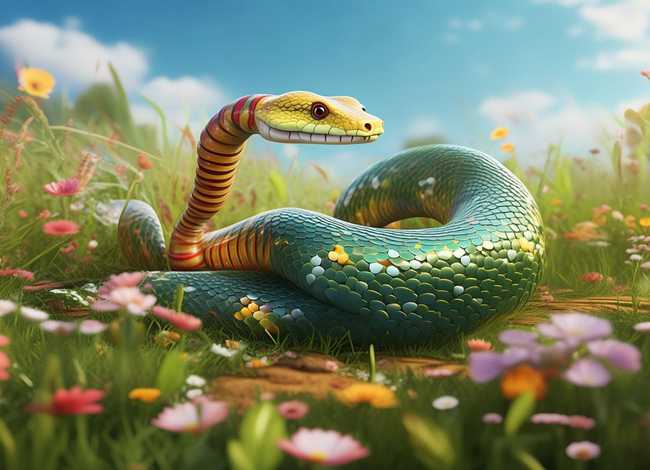 蚯蚓和蟒蛇的儿童故事视频 - 蚯蚓和蟒蛇寓言故事视频