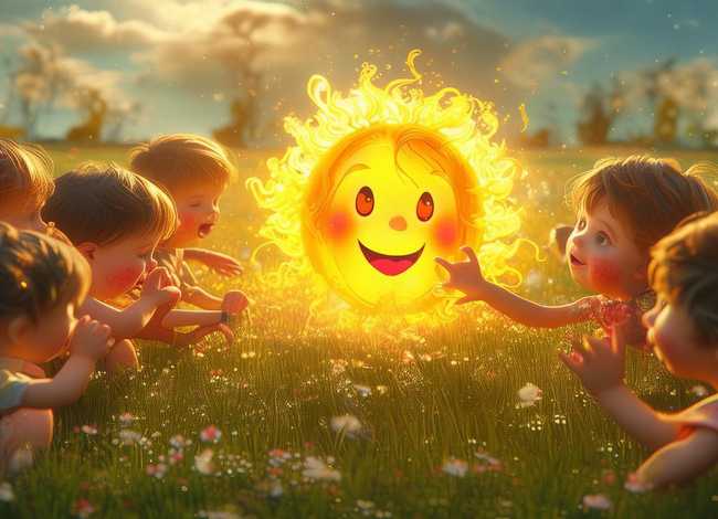 儿童故事太阳收听；太阳的小故事幼儿