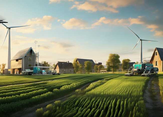 科技乡村主题绘画，科技乡村主题绘画图片