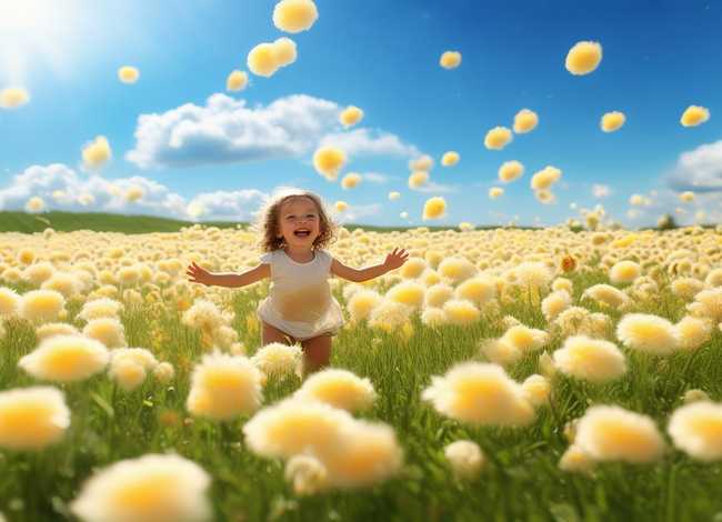 蒲公英儿童画 - 蒲公英儿童画范画