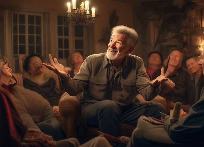 我身边的故事大王作文；我身边的人故事大王作文