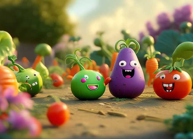 儿童故事蔬菜的故事；蔬菜的幼儿故事