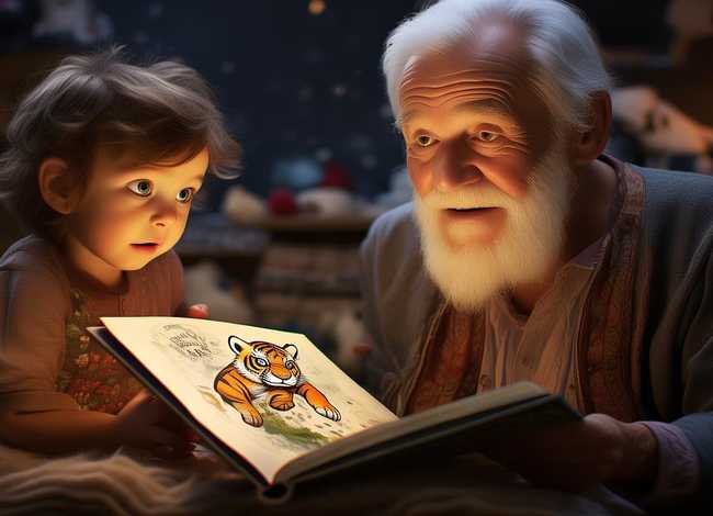 睡前故事虎口余生儿童故事宝宝吧 - 虎口余生的故事成语故事