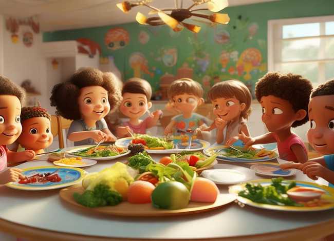 儿童故事吃饭好习惯，吃饭的幼儿故事